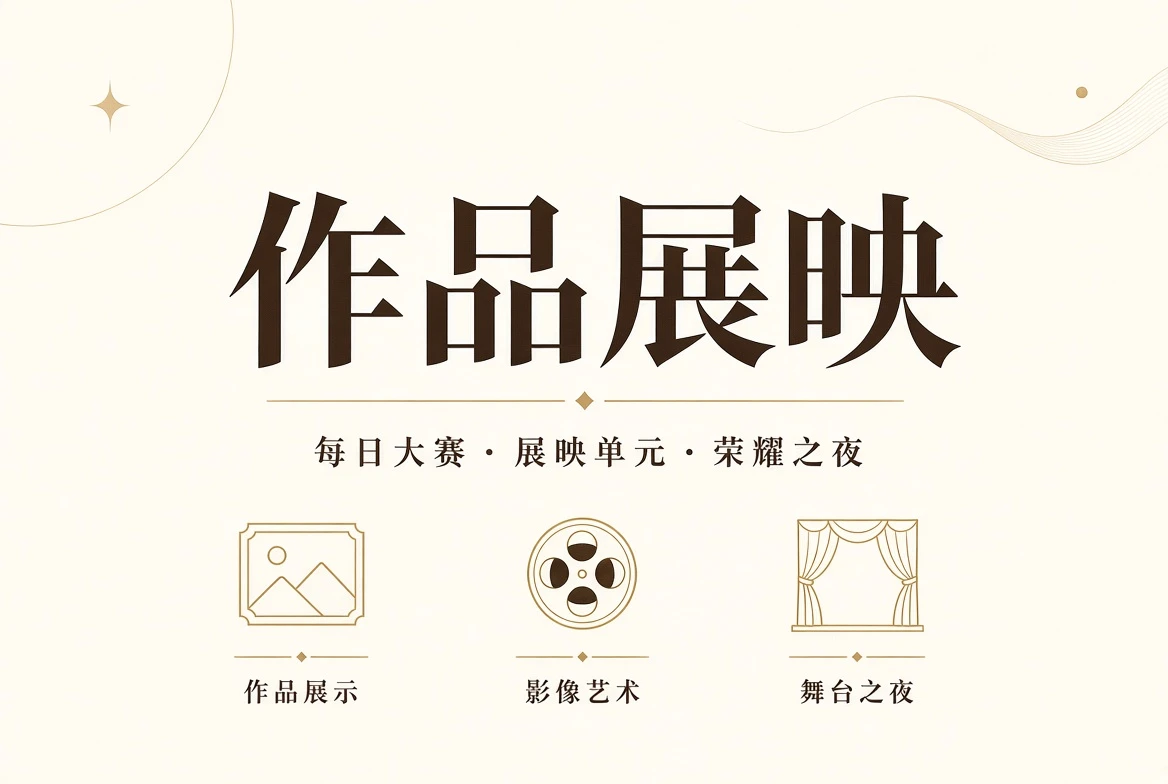 作品展示与终场礼仪